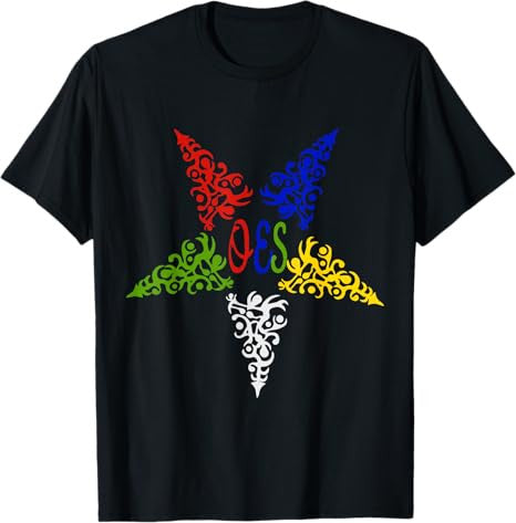 OES Star Human Tree Order of the Eastern Star Parents' Day T-Shirt