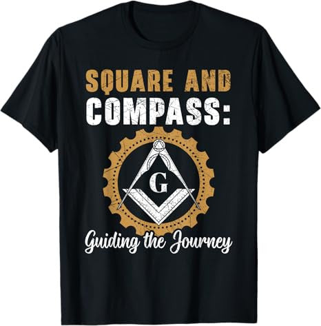 Fraternal Freemasonry Square Compass Freemason T-Shirt
