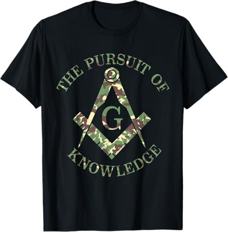 Mason Masonic Camo Freemason T-Shirt