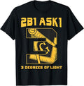 Freemason 2B1Ask1 3 Degrees Of Light Compass Square Masonic T-Shirt