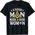 Freemasons OES Woman Masonry Masonic Freemason Freemasonry T-Shirt