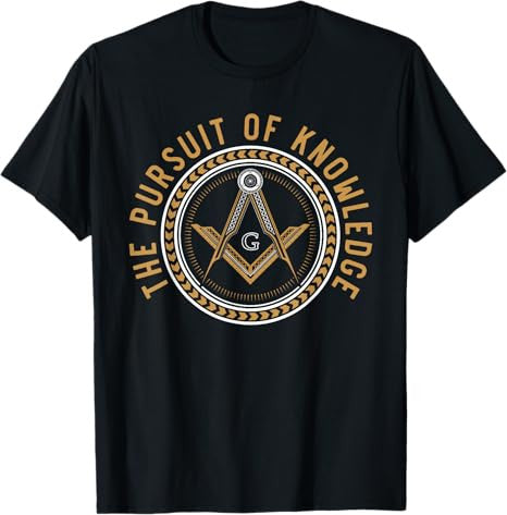 Freemason Masonic Fraternal Square & Compass Freemasonry T-Shirt