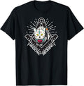 Cute Masonic Meowing Cat freemason mason esoteric spiritual T-Shirt