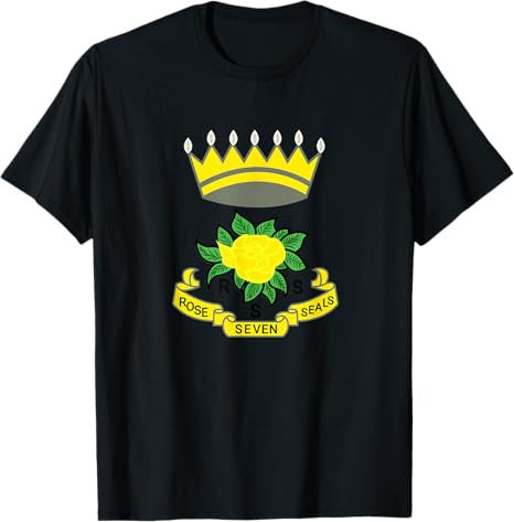 Roses of Seven Seals Supreme Excellent College OES RSS T-Shirt