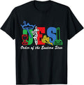 Adah Ruth Esther Martha Electa Symbols of OES Eastern Star T-Shirt