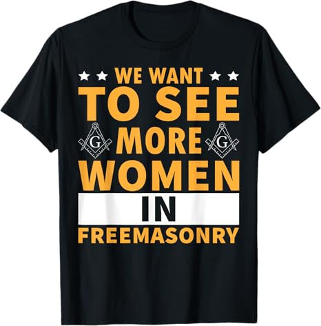 Freemasonry Design For Fraternity Builder And Member T-Shirt