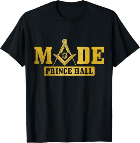 Freemason Prince Hall Square & Compass T-Shirt