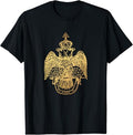 Scottish Rite Eagle 33rd Degree - Freemason Gifts for Men T-Shirt