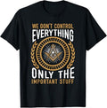Fraternal Freemasonry Square Compass T-Shirt