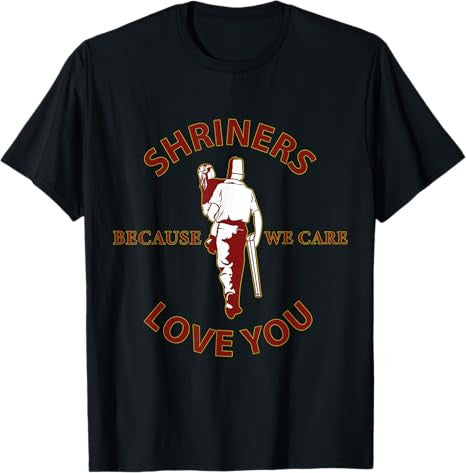 Shriners Freemason Love Masonic Father's Day T-Shirt