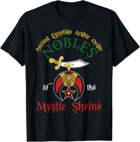 Nobles Of The Mystic Shrine AEAONMS PHA Masonic Father's Day T-Shirt