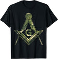Mason Square & Compass Camo Camouflage Freemason Masonic T-Shirt