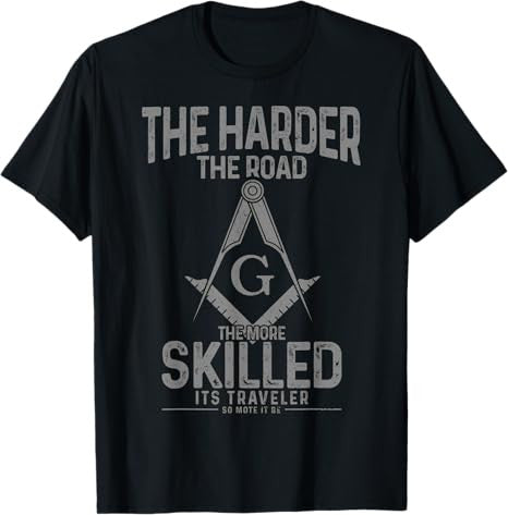 Mason Traveler Mason Square and Compass Mason T-Shirt