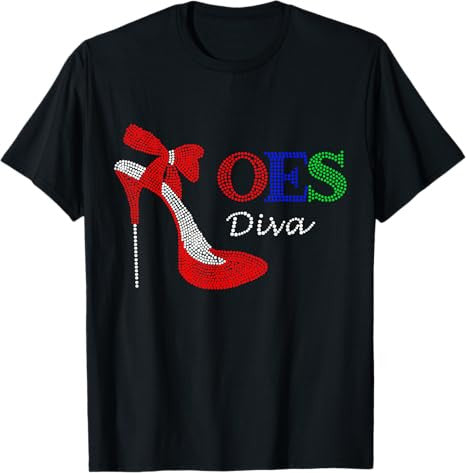 OES Sistar Diva Order of the Eastern Star Parents' Day Gift T-Shirt