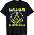 Freemason Masonic Fraternal Square & Compass Symbol T-Shirt