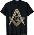 Mason Grand Lodge Symbol Square and Compass Freemasonry T-Shirt
