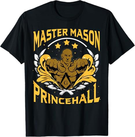 Prince Hall Master Mason PHA Masonic Father's Day Freemasons T-Shirt