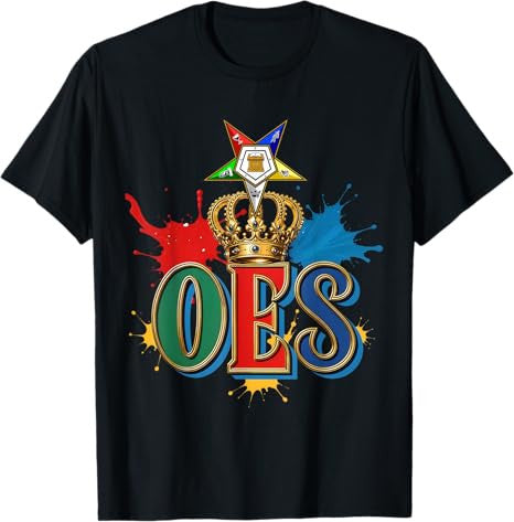 OES Queen Sisters Beautiful Crown Order of the Eastern Star T-Shirt