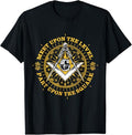 Freemason Meet Upon the Level Part Upon The Square Masonic T-Shirt