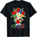 OES Roses Order Eastern Star Sister Sistar T-Shirt