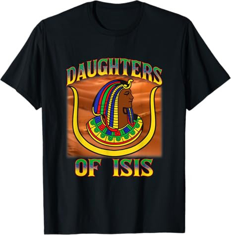 Daughters of Isis DOI Order Eastern Star OES PHA Portrait T-Shirt
