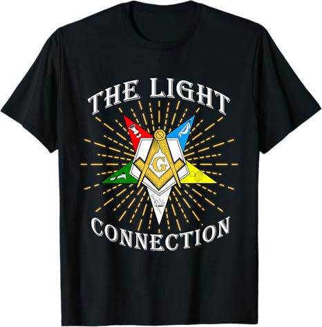 OES Masons The Light Connection Worthy Patron Parents' Day T-Shirt