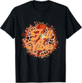 OES Fall Vibes Retro Leopard of the Eastern Star Halloween T-Shirt