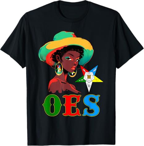 OES Black Sister Floppy Hat & Eastern Star Equality T-Shirt