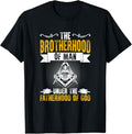 Brotherhood Of Man Masonry Freemasonry Masonic Freemason T-Shirt