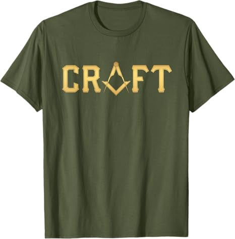 Masonic Craft - Square and Compass - Freemason T-Shirt T-Shirt - FUKAMASONIC