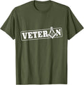 Mason Veteran Freemason Masonic Veterans Day T-Shirt - FUKAMASONIC