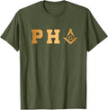 Made PHA Freemason, Prince Hall Mason - Masonic T-Shirt T-Shirt - FUKAMASONIC