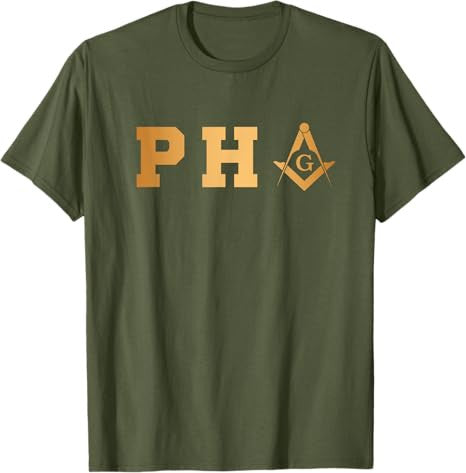 Made PHA Freemason, Prince Hall Mason - Masonic T-Shirt T-Shirt - FUKAMASONIC