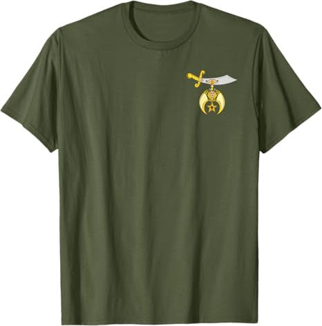 Shriners Masonic Logo Symbol T Shirt - FUKAMASONIC