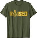Mason Square Masonic Carpenters with Compass T-Shirt - FUKAMASONIC