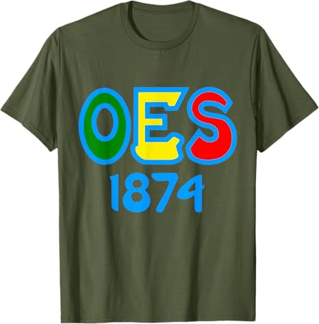 OES 1874 Retro Order of the Eastern Star Parents' Day T-Shirt - FUKAMASONIC