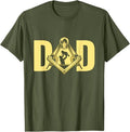 Dad Father's Day Square Compass Freemason Freemasonry T-Shirt - FUKAMASONIC