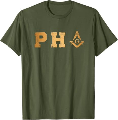 PHA Freemason Prince Hall Mason - Masonic T-Shirt - FUKAMASONIC
