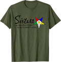 OES Sisters Are Like Flowers in Garden of Life Thanksgiving T-Shirt - FUKAMASONIC