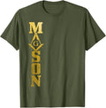 Masonic Masonic Square and Compass Symbol T-Shirt - FUKAMASONIC