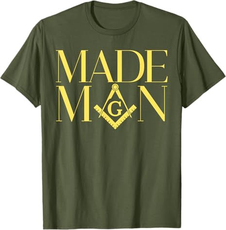 Freemason Square & Compass Fraternal Masonic T-Shirt - FUKAMASONIC