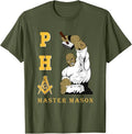 Greats Mason: Masonic PHA Master Masons Father's Christmas T-Shirt - FUKAMASONIC