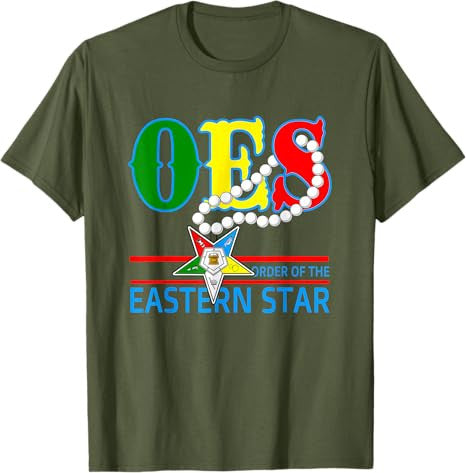 OES Mom Necklace Order of the Eastern Star Mother's Day T-Shirt - FUKAMASONIC