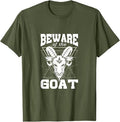 Beware of The Goat Illuminati Believer Freemason Freemasonry T-Shirt - FUKAMASONIC