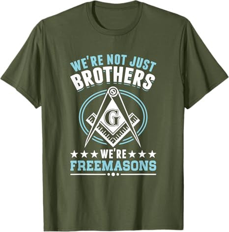 Brother Freemasons Masonry Masonic Freemason Freemasonry T-Shirt - FUKAMASONIC