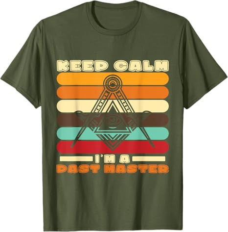 Im A Past Master Freemason Masonic Master Masons Freemasonry T-Shirt - FUKAMASONIC