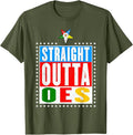 OES Straight Outta Order of the Eastern Star Mother's Day T-Shirt - FUKAMASONIC