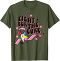 OES Fight For The Cure Eastern Star Breast Cancer Awareness T-Shirt - FUKAMASONIC
