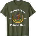 Daughters of Isis DOI 1910 Prince Hall OES PHA Sister T-Shirt - FUKAMASONIC