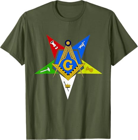 Worthy Patron T Shirt Masonic OES Tee Eastern Star T-Shirt - FUKAMASONIC